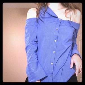 Cold shoulder blouse 🌷